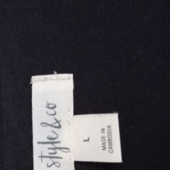 Style & Co embroidered top - Picture 5 of 9